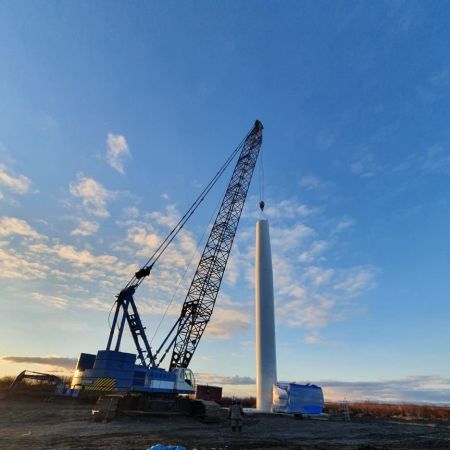 строительство ветроэнергетических установок